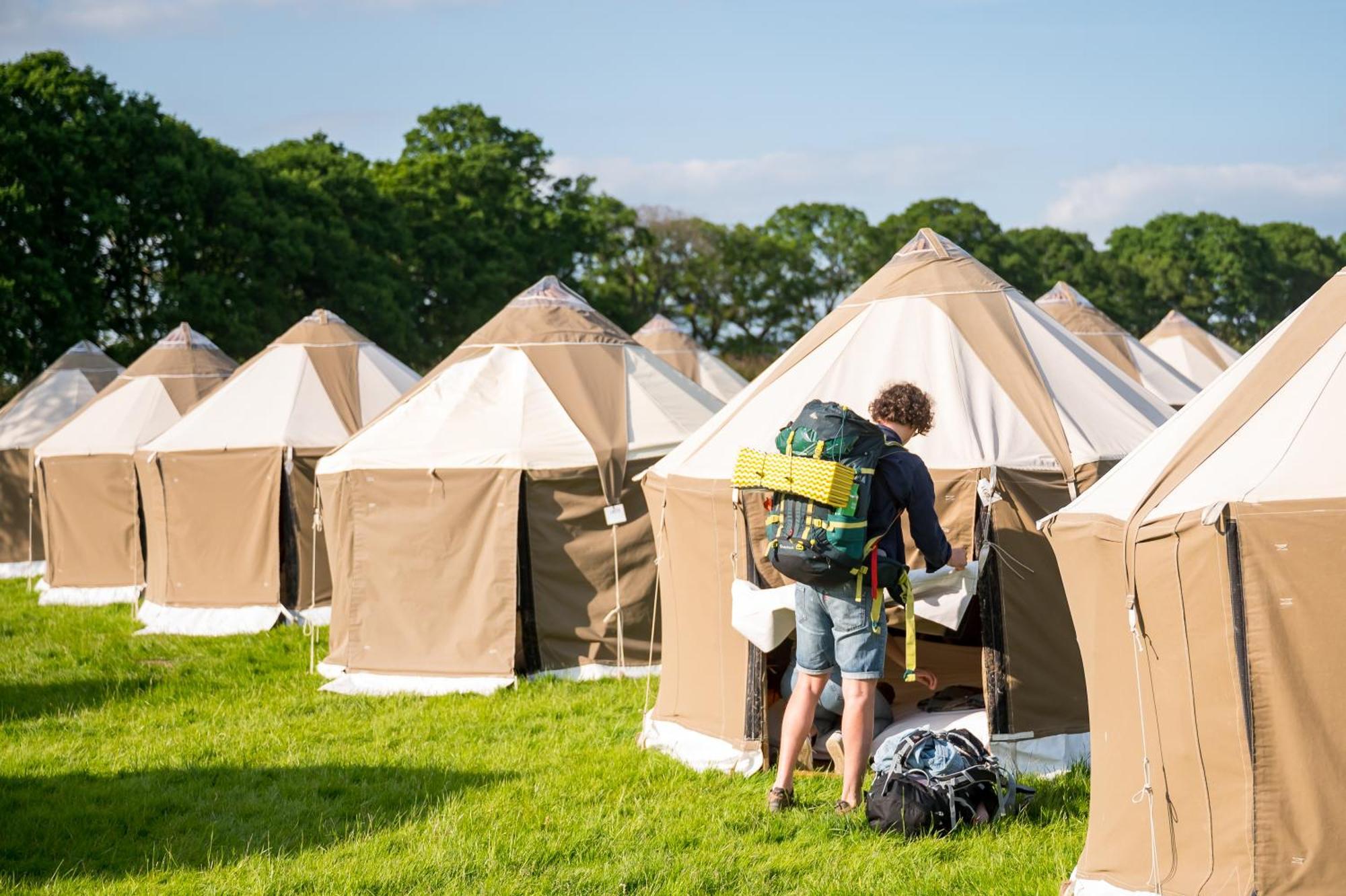 Готель Festival Yurts Гей-он-Вай Екстер'єр фото